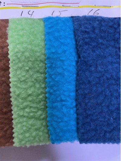 DG-LXF 精品羊羔絨  克重：380g/m²  幅寬：160CM 成份：100%Polyester   細節-3